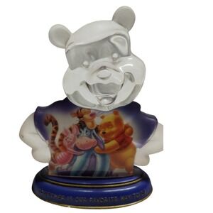 Disney Pooh-riffic Figurine Clear Friendship Limited Edition‎ Decor